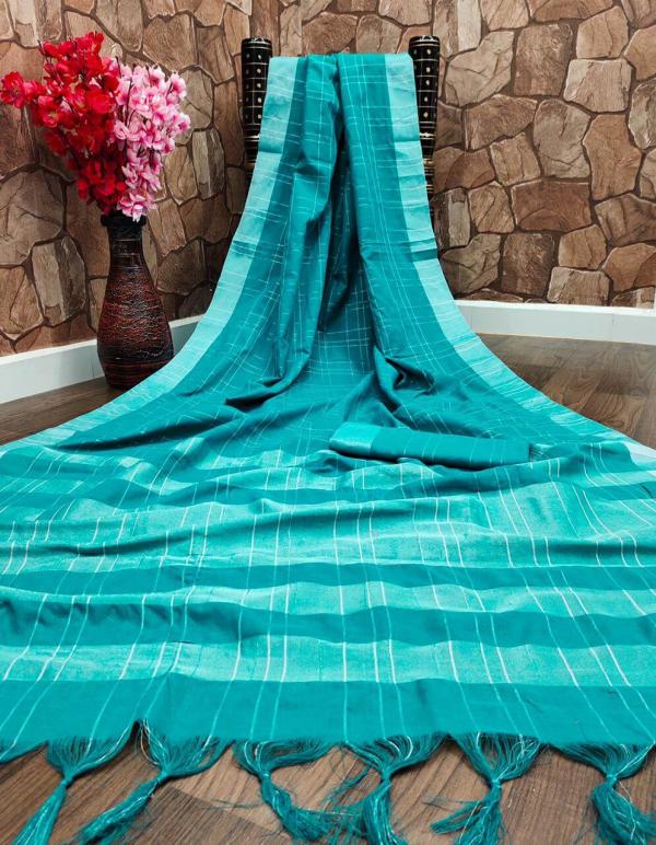 MB-3129 Cotton Fancy Saree Catalogue